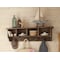 Alaterre Furniture Modesto 48" Reclaimed Wood Entryway Wall Coat Hooks with Storage Cubbies AMSA2420 - alternate 2